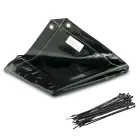 Ekran kurtyna zasłona spawalnicza 239x175cm Stamos SWS01 Foto 1