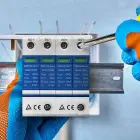 Qoltec DC surge protector arrester| 2P | 1000V | T2 | C Foto 2