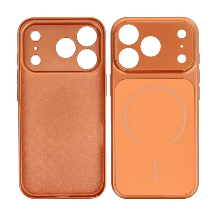 MAKE 17 phone case with MagSafe support for iPhone 16 Pro Max orange Photo