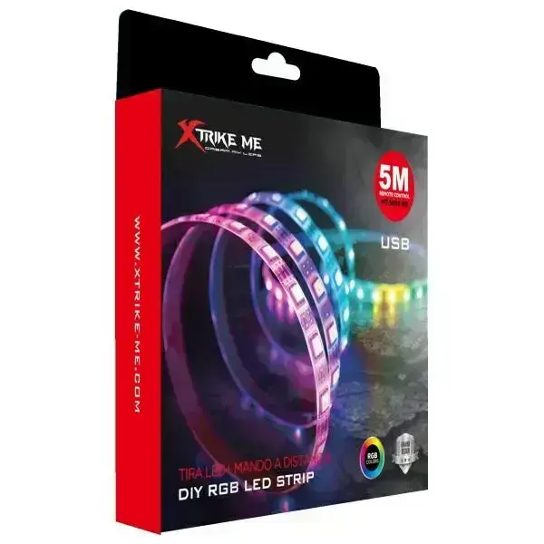 RGB LED strip with Bluetooth controller 5m XTRIKE ME HT-5050 B5 Photo