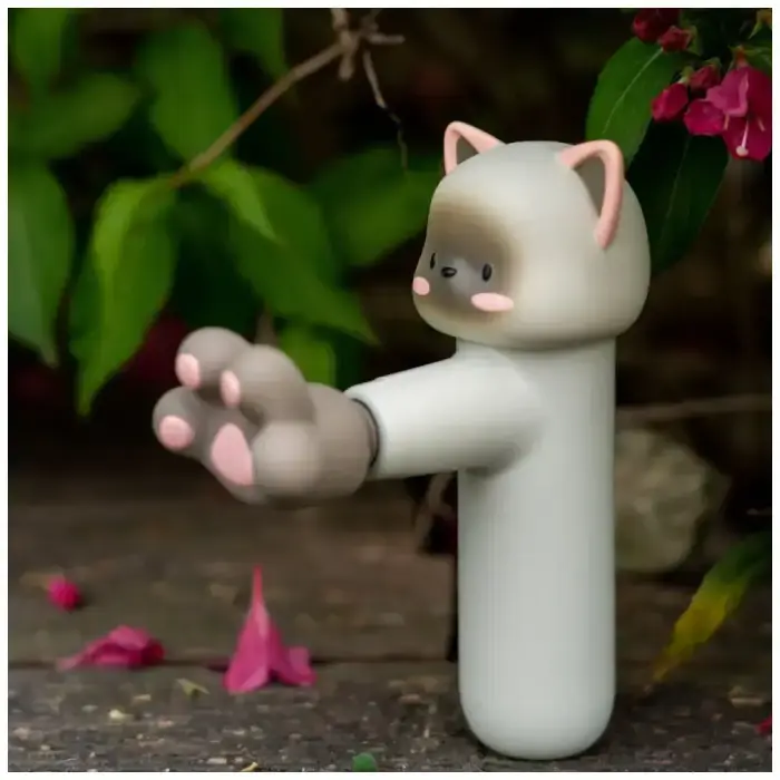 Mini massage gun 4smarts ACECOOL Cat light gray Foto 13