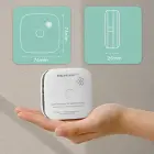 Qoltec Certified Wireless Smoke Detector with Battery | Sensor life: 10 years | Battery life: 10 years | Alarm: 85dB | LED Foto 7