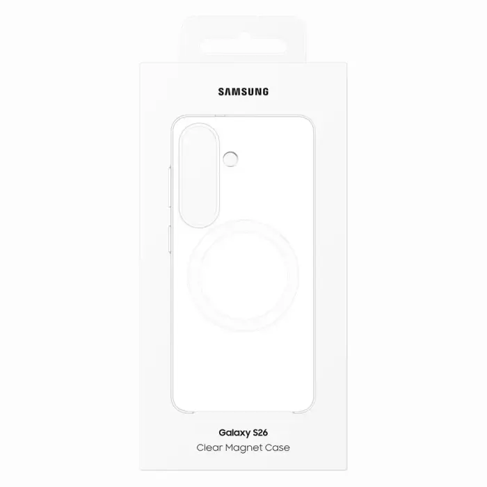 Samsung Clear Magnet Case for Samsung Galaxy S26 compatible with MagSafe - transparent Foto 5