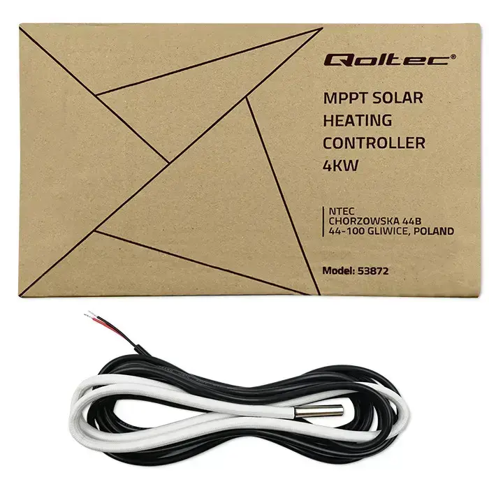 Qoltec Solar Inverter for water heating ECO Solar Boost | MPPT | BYPASS | LCD | 4kW Foto 9