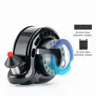 Dzwonek rowerowy w kształcie litery Q 100db - czarny Foto 4