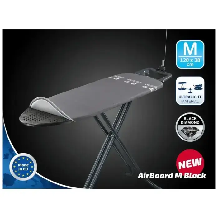 Gludināmais dēlis Air Board M Black 120x38cm  Foto 2