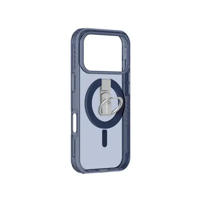 AmazingThing Titan Pro Grip Ring Set Case for iPhone 17 Pro Compatible with MagSafe - Blue Foto 3