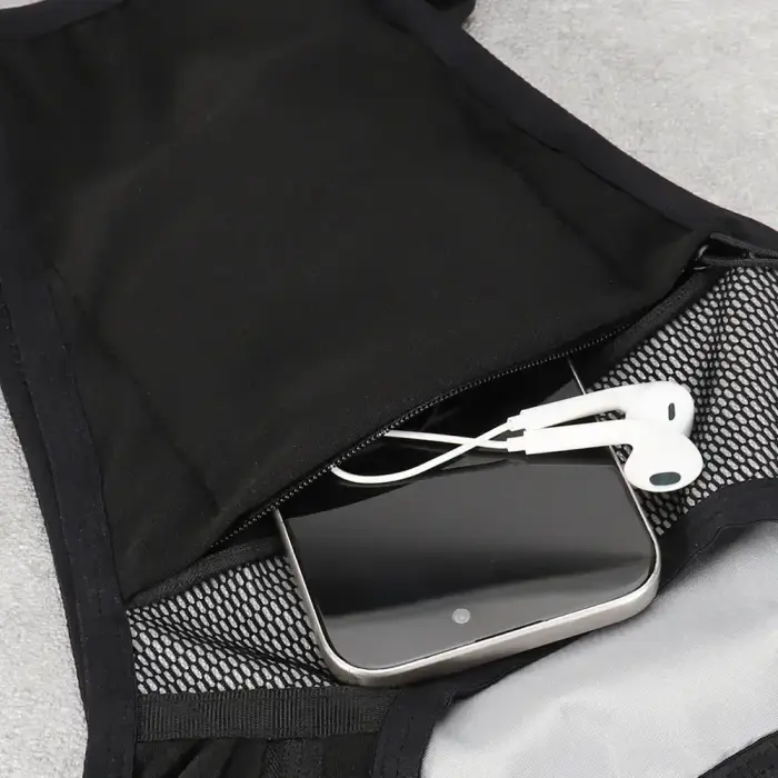 Wozinsky WKDB1 Reflective Running Vest - Black Photo