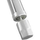 Stół blat roboczy centralny stalowy z półką 80 x 60 cm Фото num