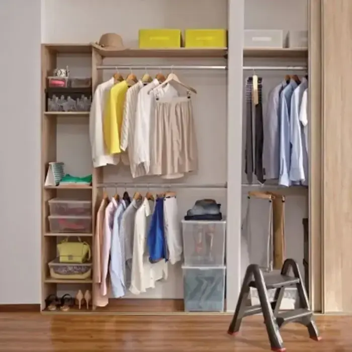 Коробка с крышкой Textile Box 18,5л 39,6x34,3x17,3cм прозрачная Фото num