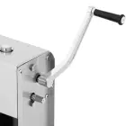 Nadziewarka napełniacz szpryca do kiełbas pionowa ręczna ze stali nierdzewnej 3 l + 4 lejki Foto 3