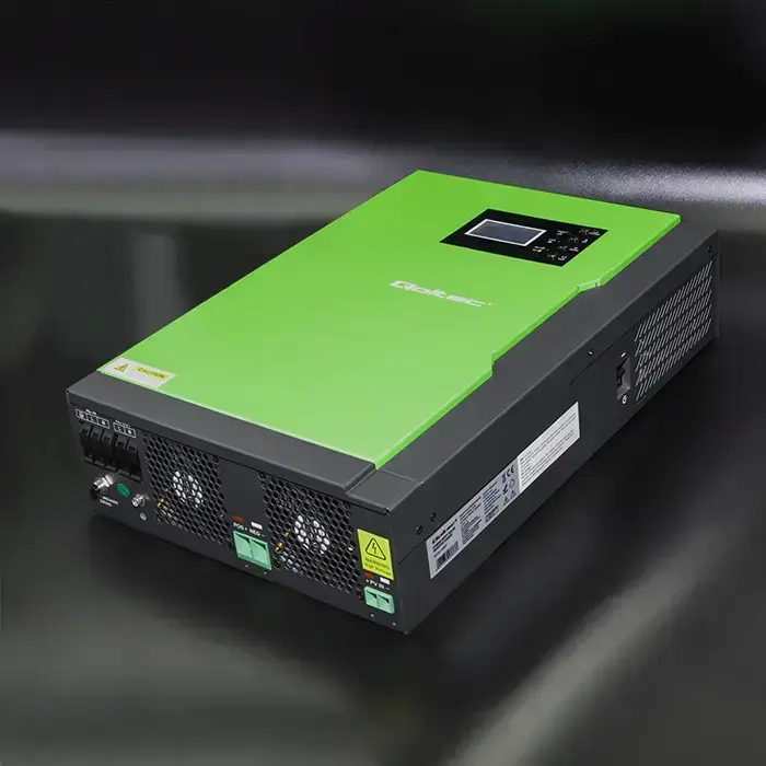 Qoltec Hybrid Solar Inverter Off-Grid 6KVA | 3,5kW | 100A | 24V | MPPT | Sinus Photo