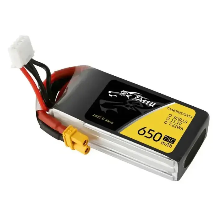 Battery Tattu 650mAh 11,1V 75C 3S1P Foto 3