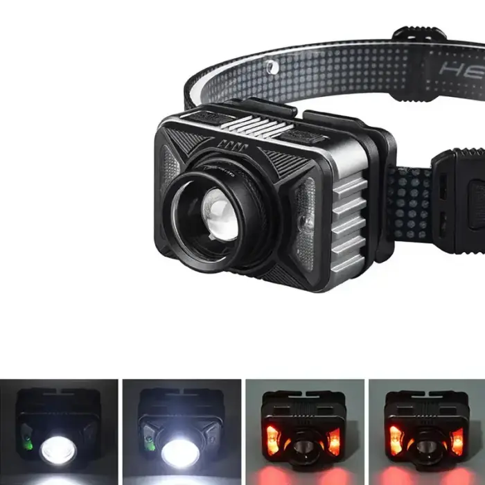LED Headlamp Zoom LC3 waterproof IP54 Photo