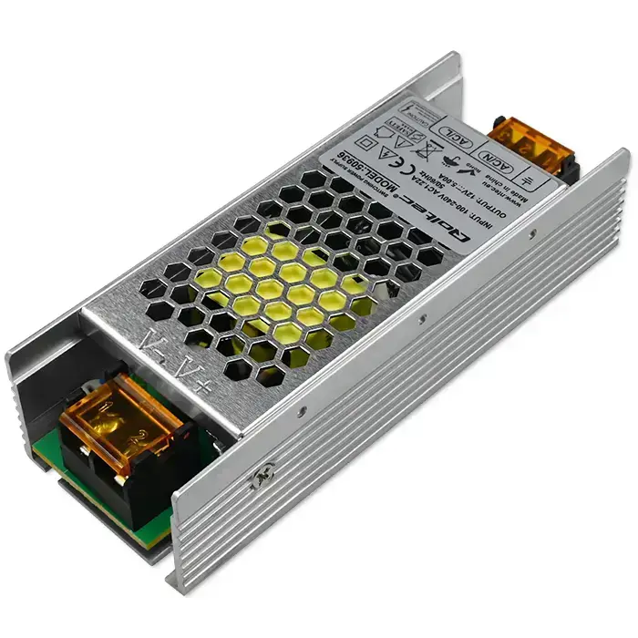 Qoltec LED Driver IP20 60W | 12V | 5A | Slim case Photo