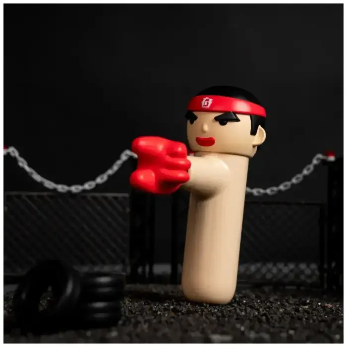 Mini massage gun 4smarts ACECOOL KungFu Boxer beige Фото num
