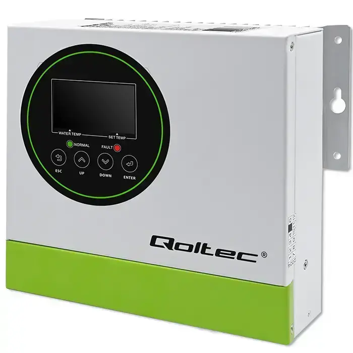 Qoltec Solar Inverter for water heating ECO Solar Boost | MPPT | BYPASS | LCD | 4kW Foto 8