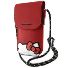 Hello Kitty Leather Hiding Kitty Cord bag - red Photo