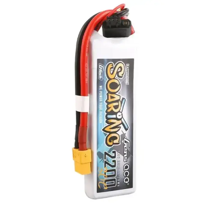 Gens Ace G-Tech Soaring 2200mAh 7.4V 30C 2S1P XT60 Battery Foto 4