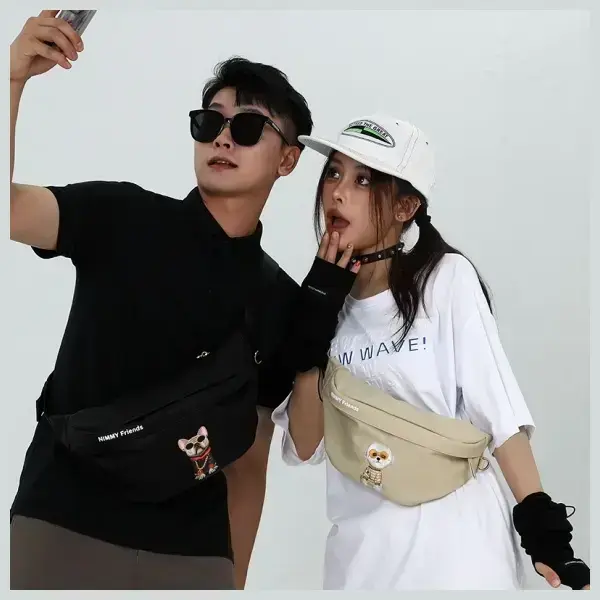 Nimmy Nerka na ramię szary|gray           Crossbody Glasses Cool Cat Foto 8