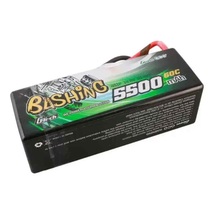 Gens ace G-Tech 5500mAh 4S1P 14.8V 60C HardCase RC car Lipo Battery Foto 2