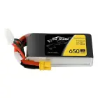 Battery Tattu 650mAh 11,1V 75C 3S1P Foto 1