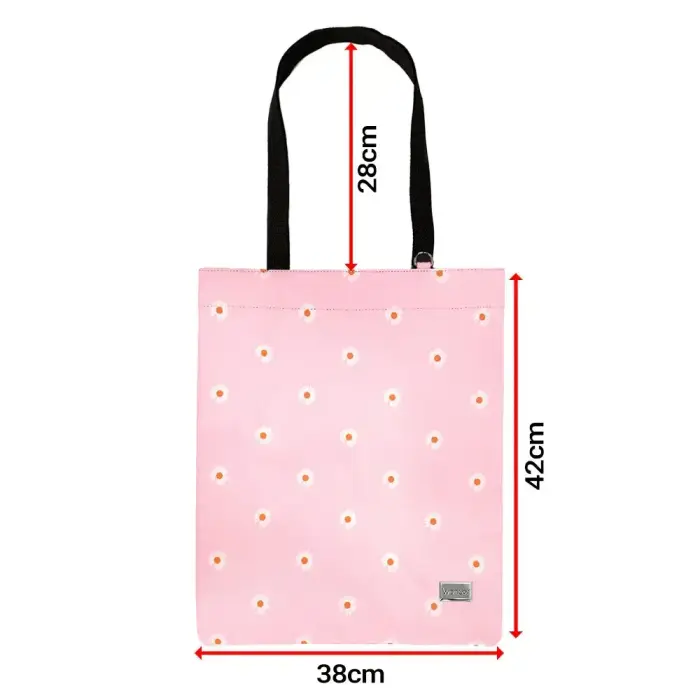 Shopping bag Wonder pattern 3 peach Foto 6