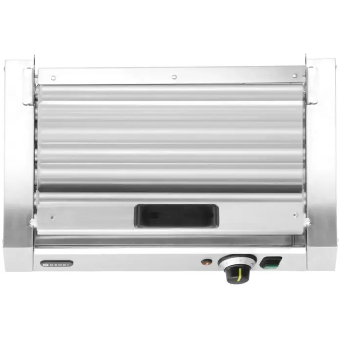 Podgrzewacz rolkowy do parówek hot-dogów z pokrywą 7 rolek 45 cm 620 W Foto 4