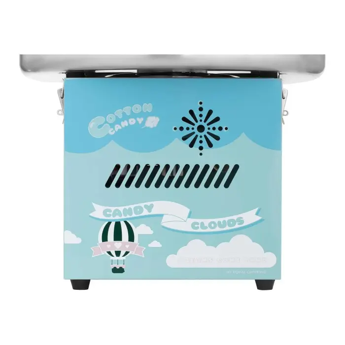 Maszyna do waty cukrowej turkusowa śr. misy 520mm + miarka do cukru Foto 3