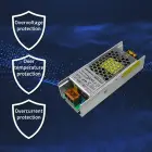 Qoltec LED Driver IP20 60W | 12V | 5A | Slim case Photo