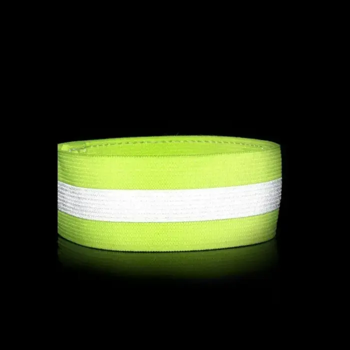 Reflective armband bicycle running velcro 4cm orange Photo