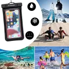 Wozinsky WWE-01 waterproof case with PVC armband - black Photo