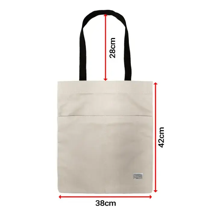 Shopping bag Wonder pattern 4 beige Photo