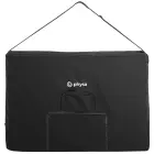 Stół łóżko do masażu drewniane przenośne składane Toulouse Black do 227 kg czarne Фото num