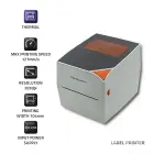 Qoltec Label printer LTP-0245 | thermal | High Speed | 203 dpi | USB Foto 4