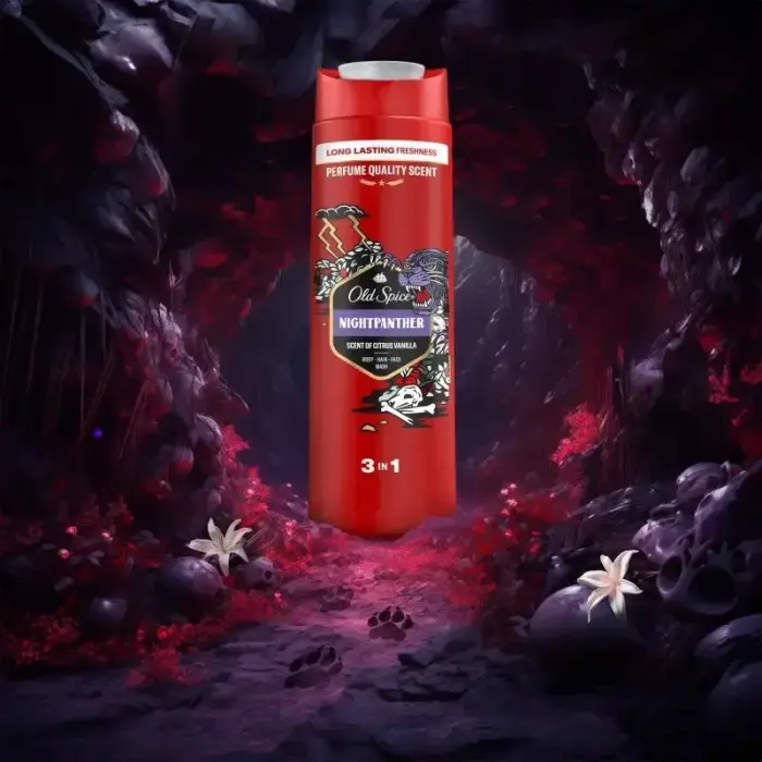 Old Spice Nightpanther Shower Gel for Men 400 Ml Фото num
