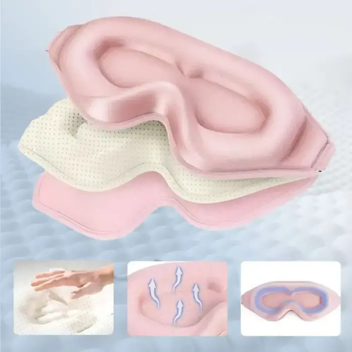 TECH-PROTECT EYESHADE SLEEP MASK BABY PINK Фото num