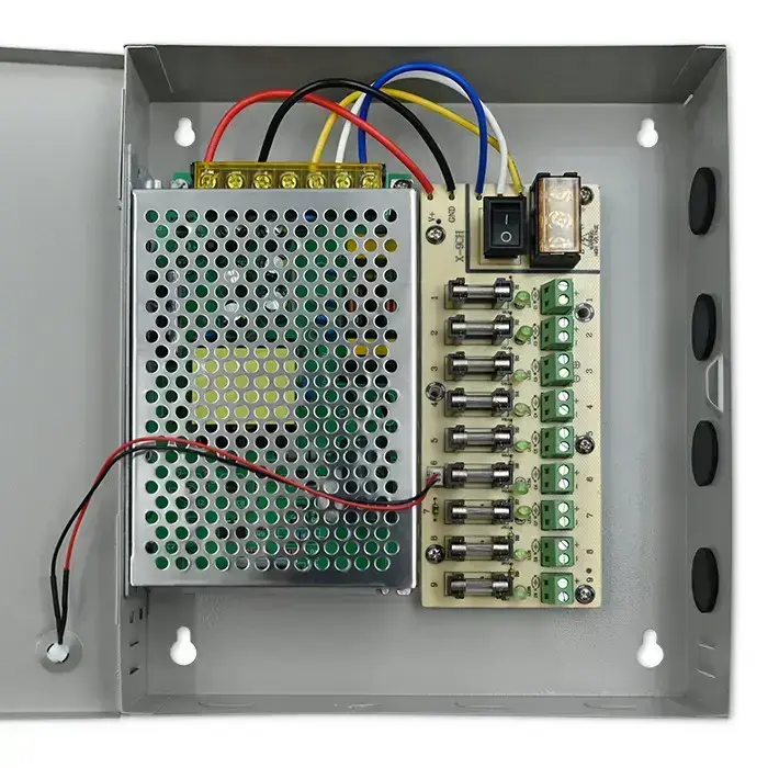Qoltec LED Driver  12VDC | 10A |  9 channels Foto 2