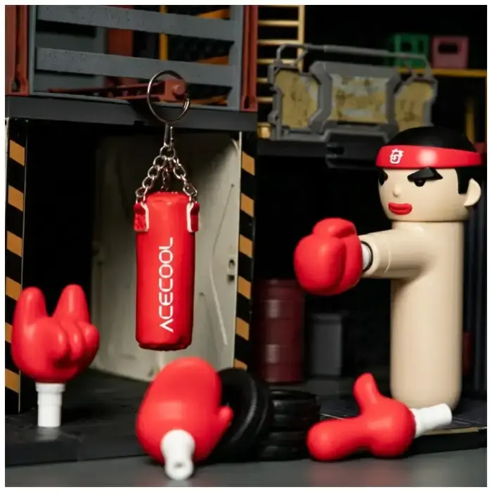 Mini massage gun 4smarts ACECOOL KungFu Boxer beige Фото num