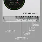 Qoltec Solar Inverter for water heating ECO Solar Boost | MPPT | BYPASS | LCD | 4kW Foto 6