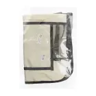 Car organizer for front seats with compartments beige Photo