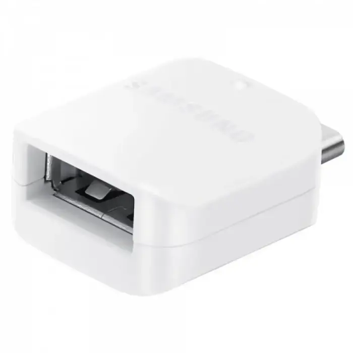 Samsung EE-UN930 USB-A to USB-C OTG Adapter (Bulk - Replacement Packaging) - White Photo