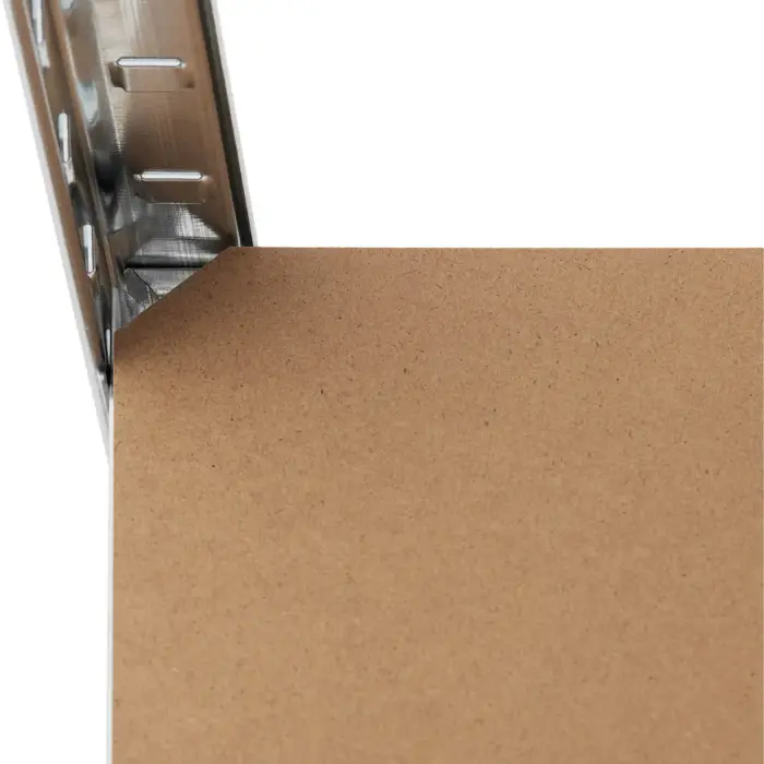 Regał magazynowy metalowy 5 półek 750 kg 100 x 60 x 200 cm szary Foto 4