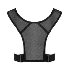 Wozinsky WKDB1 Reflective Running Vest - Black Photo