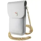 Hello Kitty Leather Metal Logo Chain bag - silver Photo