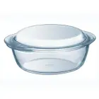 Stikla trauks ar vāku 2,1L Pyrex Essentials Ø19cm  Foto 1