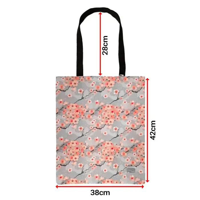 Shopping bag Wonder pattern 1 grey Photo