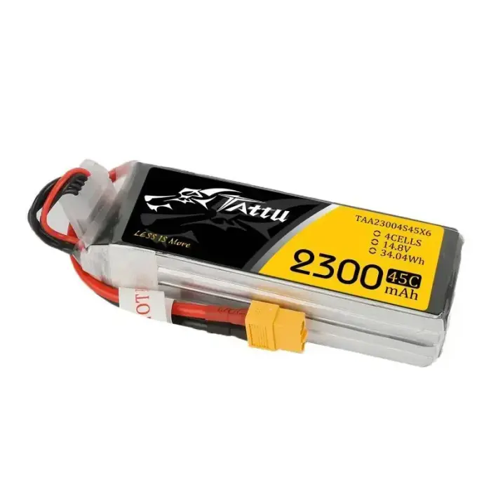 Battery Tattu 2300mAh 14,8V 75C 4S1P XT60 Foto 3