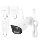 Outdoor camera Hoco gun-type 3MP Full HD Wi-Fi D4 white Фото num