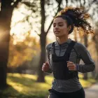 Wozinsky WKDB1 Reflective Running Vest - Black Photo